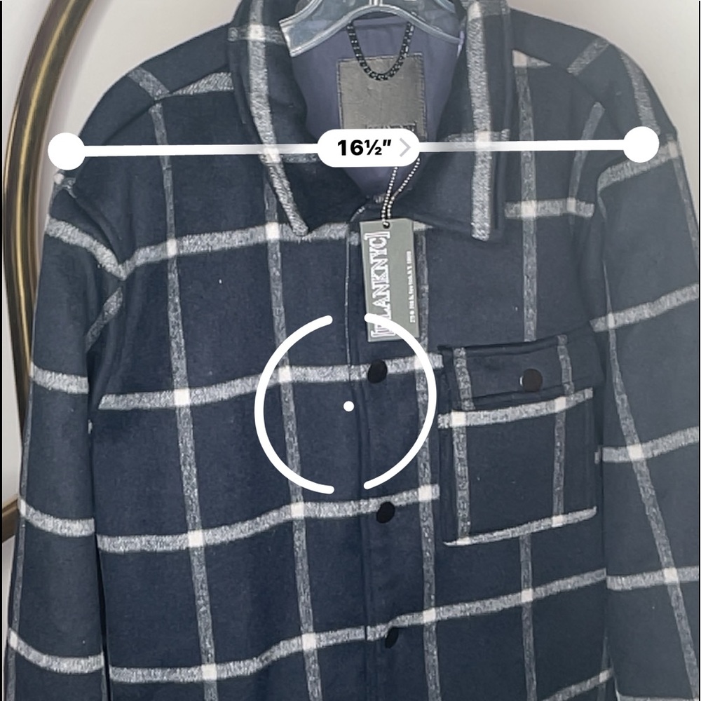 Blank NYC | Men's Irish Curse Wool Blend Coat - Picture 12 of 15